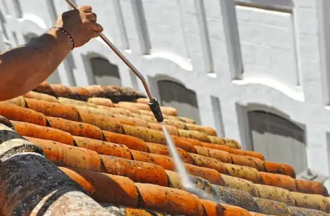 Nettoyage de toitures - Marbois